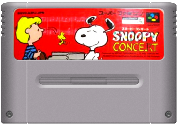 Snoopy Concert media 7 for Super Famicom